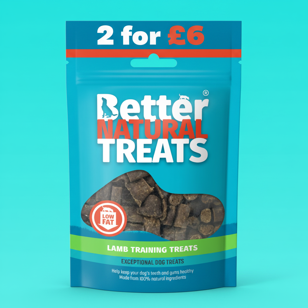 Better natural lamb training treats 90g