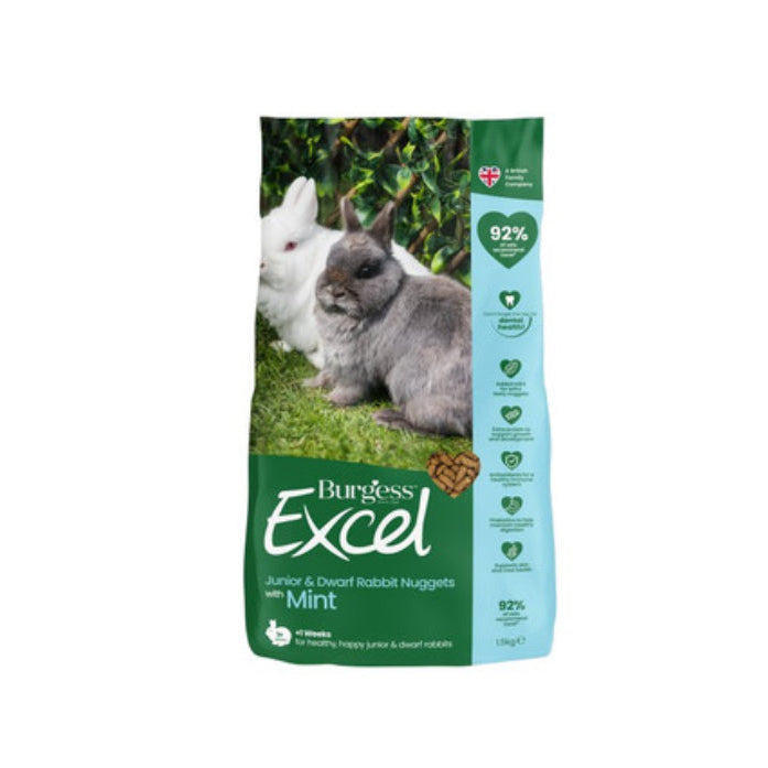 Burgess excel junior and dwarf 1.5kg