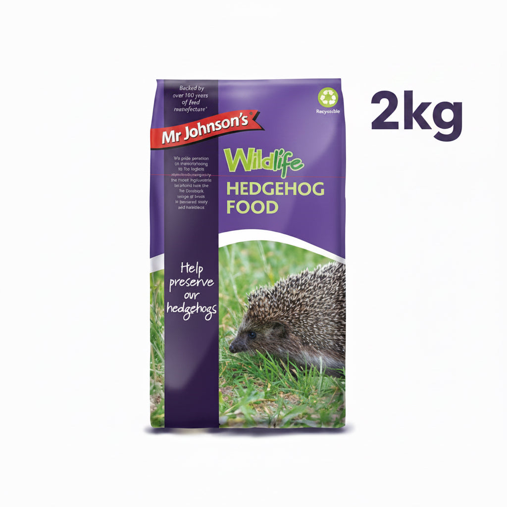 Mr Johnsons Wildlife
Hedgehog Food 2kg