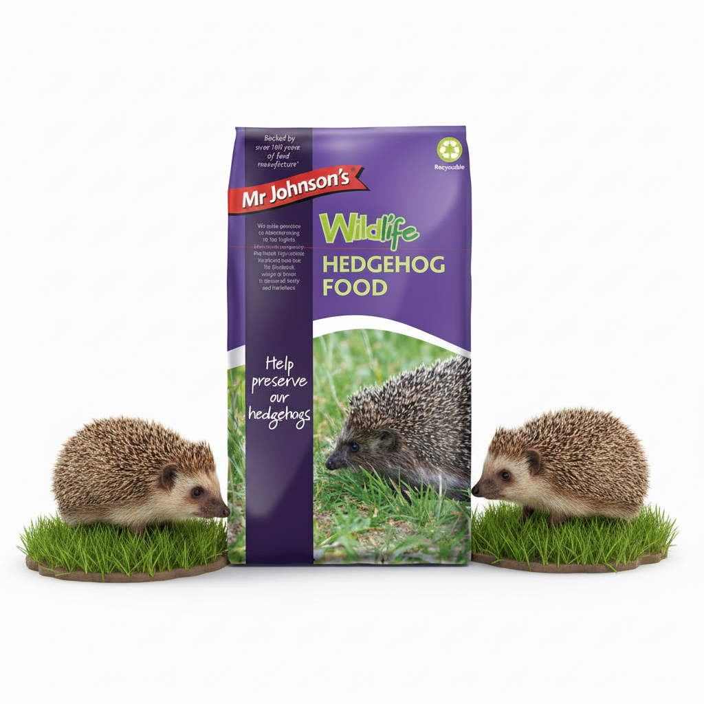 Mr Johnsons Wildlife
Hedgehog Food 2kg