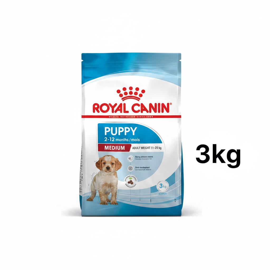 Royal canin medium puppy 3kg
