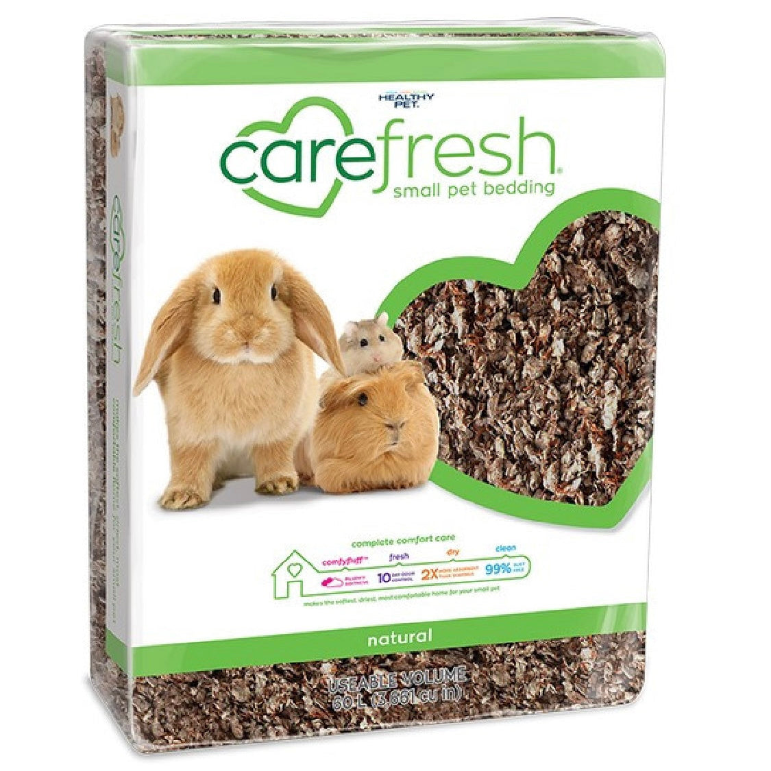 Carefresh natural animal bedding 60ltr