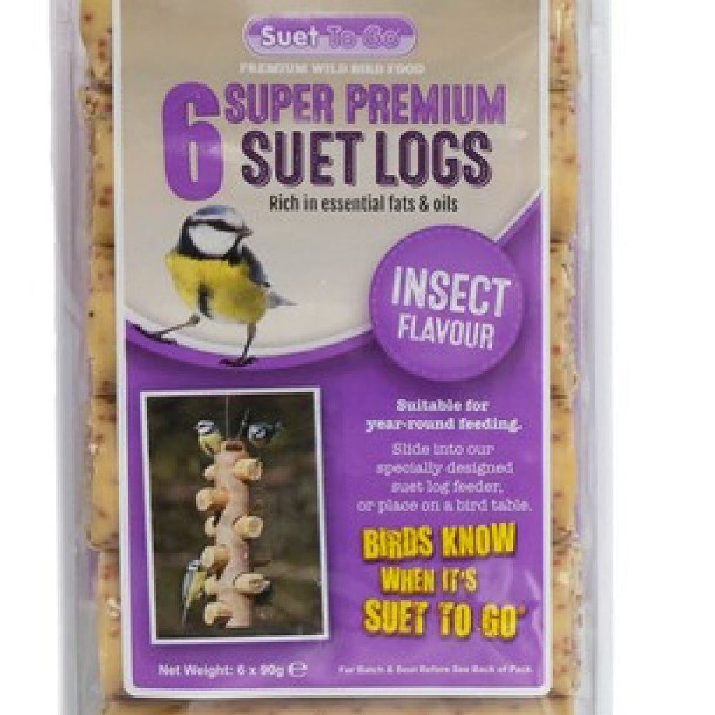 Suet to go suet logs 6pk