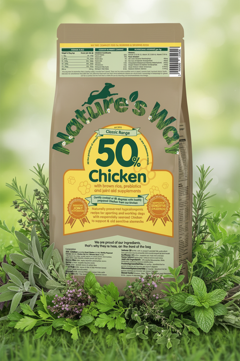 Naturesway chicken 50 % and rice adult 12kg