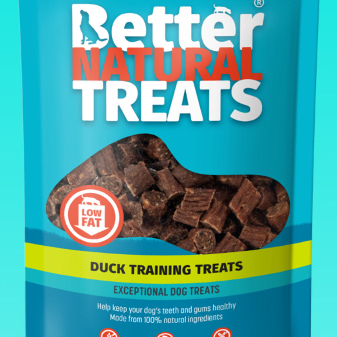 Better naturals duck training treats 90g