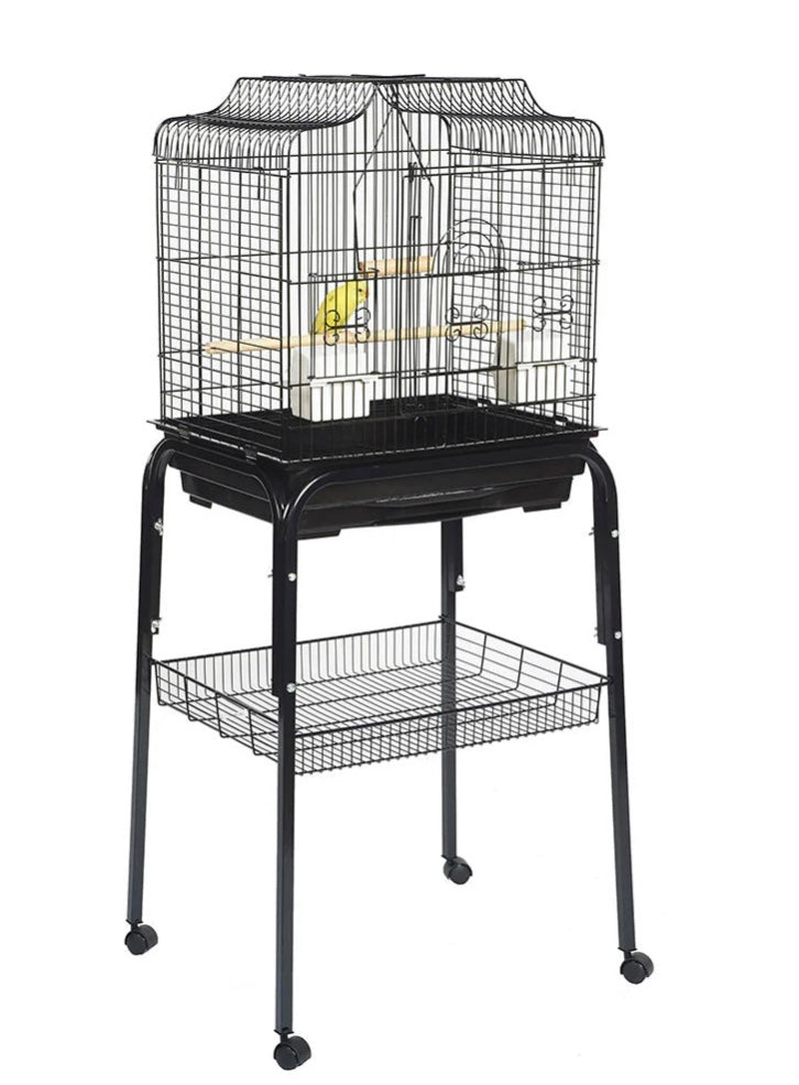 Small black Siam bird cage