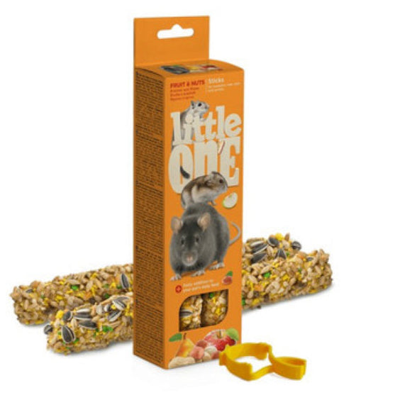 Little One Sticks for hamsters, rats, mice and gerbils with fruit and nuts
