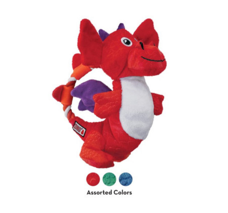 KONG Dragon Knots
Medium/Large (assorted colours) blue,red,green single item sold