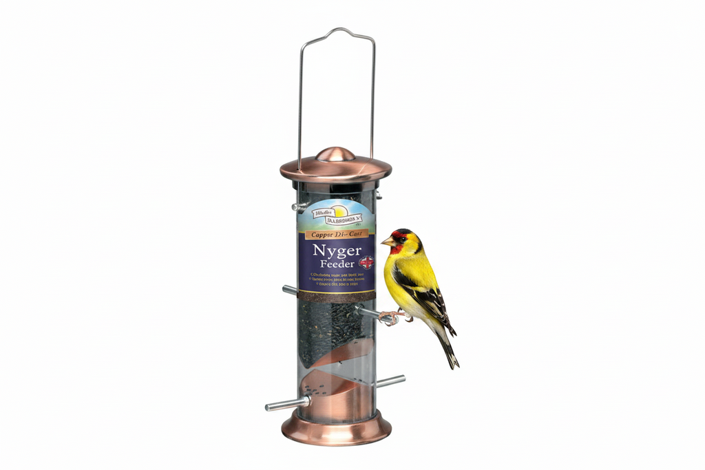 Harrisons Cast Copper
Plated Nyger Feeder 20cm
