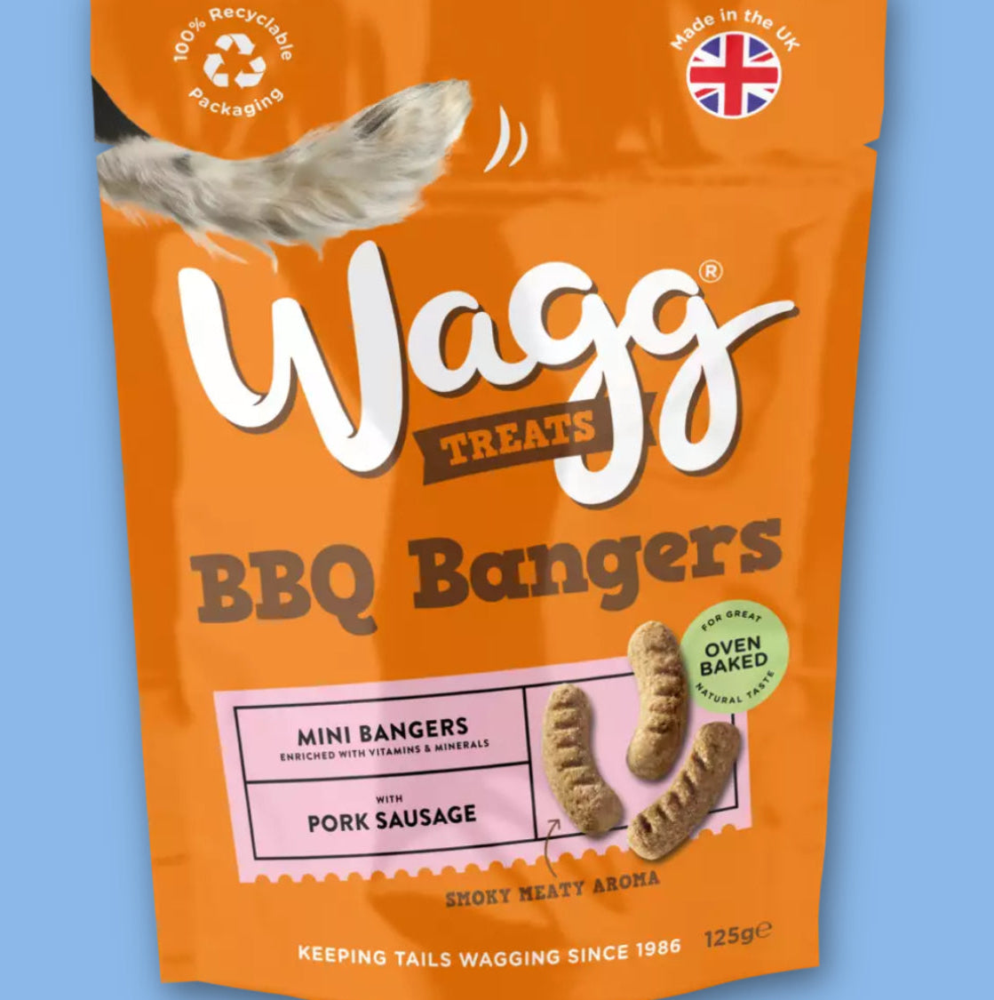 Wagg BBQ Banger Mini Bangers 125g