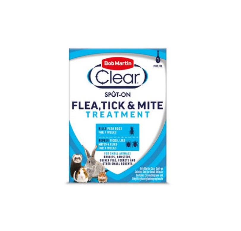 BM Clear Spot On for Small Animals 1
Treatment