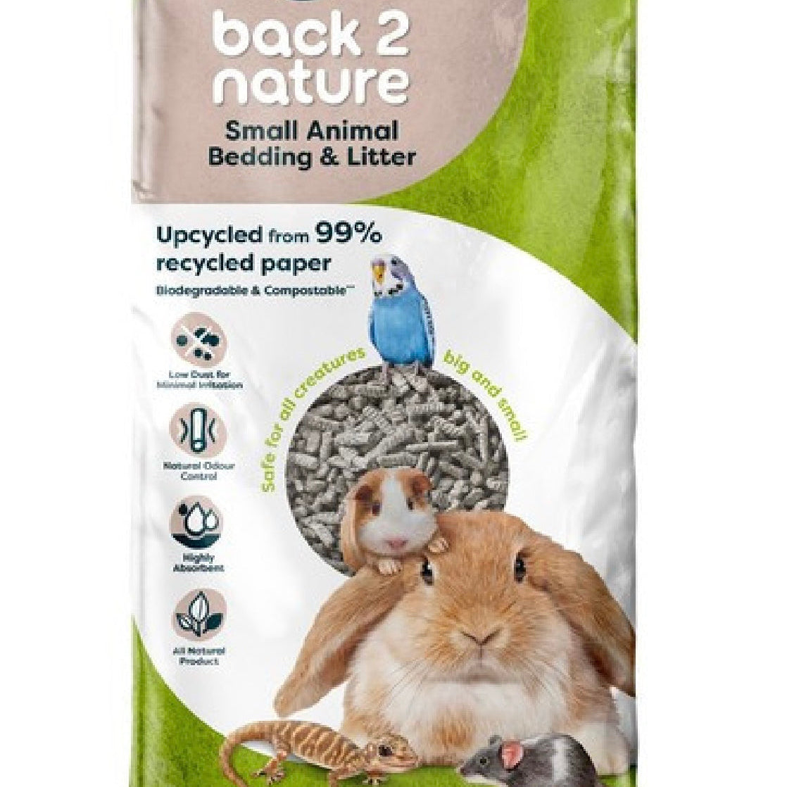 Back to nature 10ltr small animal bedding