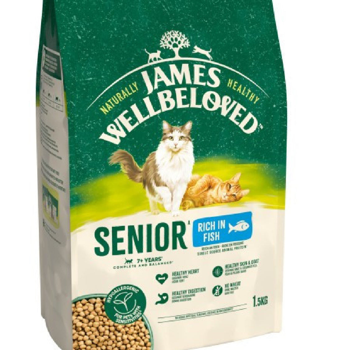 James wellbeloved senior Fish and Rice 1.5kg