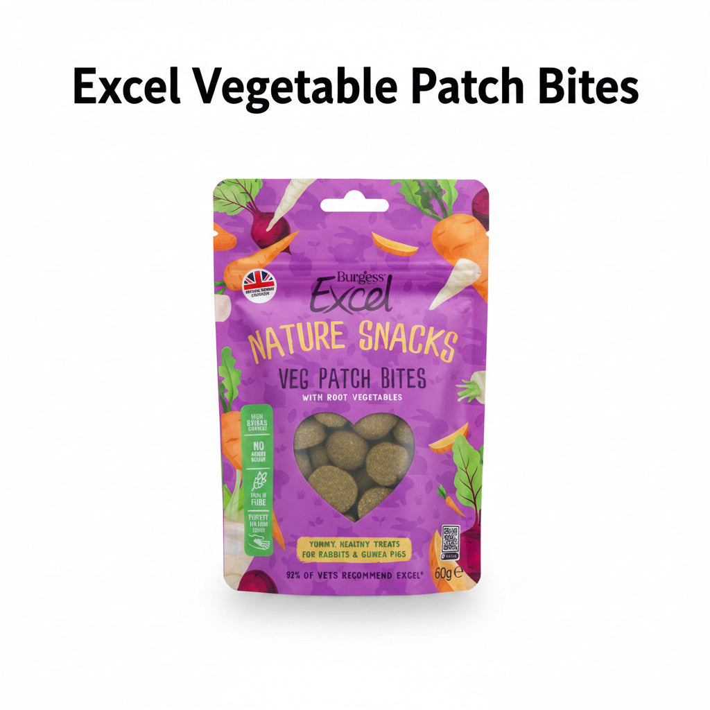 Burgess Excel Nature Snacks Veg patch bites