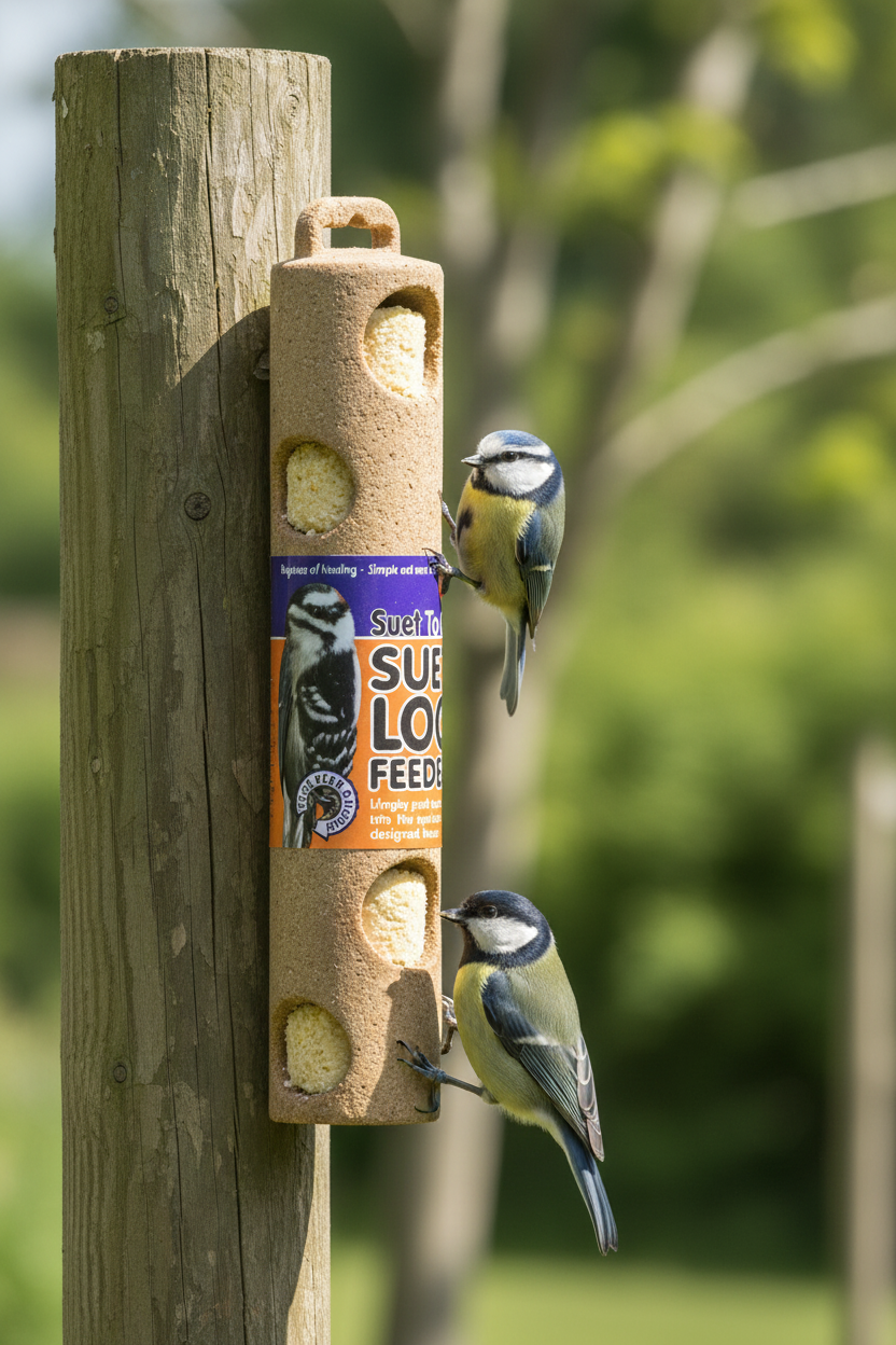Suet to Go Suet Log Feeder