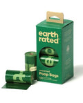 Earth rated poo bags unscented 120 bags (8rolls)